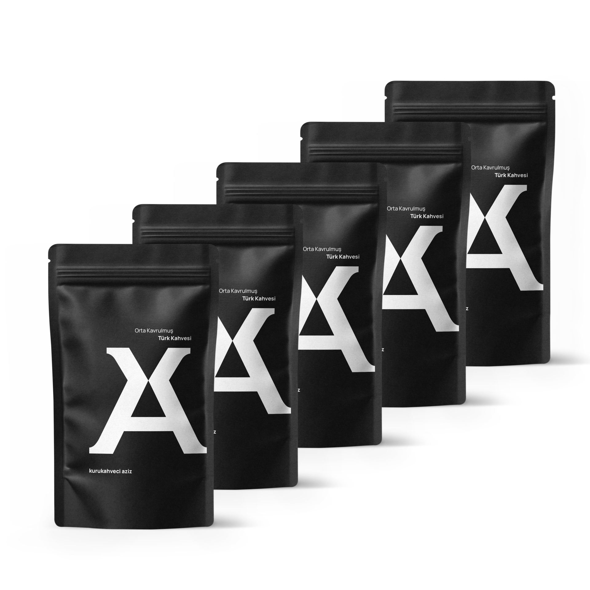 Orta Kavrulmuş Türk Kahvesi 500 Gram (5 x 100 gram)